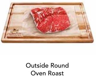 Outside Round Oven Roast