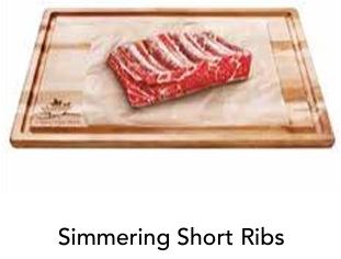 Simmering Short Ribs