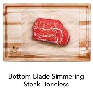 Bottom Blade Simmering Steak Boneless