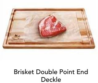 Brisket Double Point End Deckle
