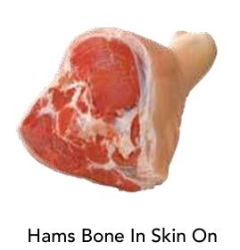 Hams Bone In Skin On