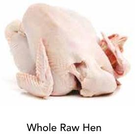 Whole Raw Hen
