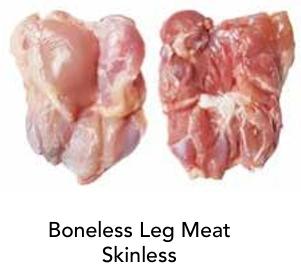 Boneless Leg Meat Skinless